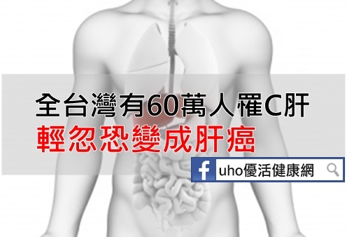 全台灣有60萬人罹C肝　輕忽恐變成肝癌